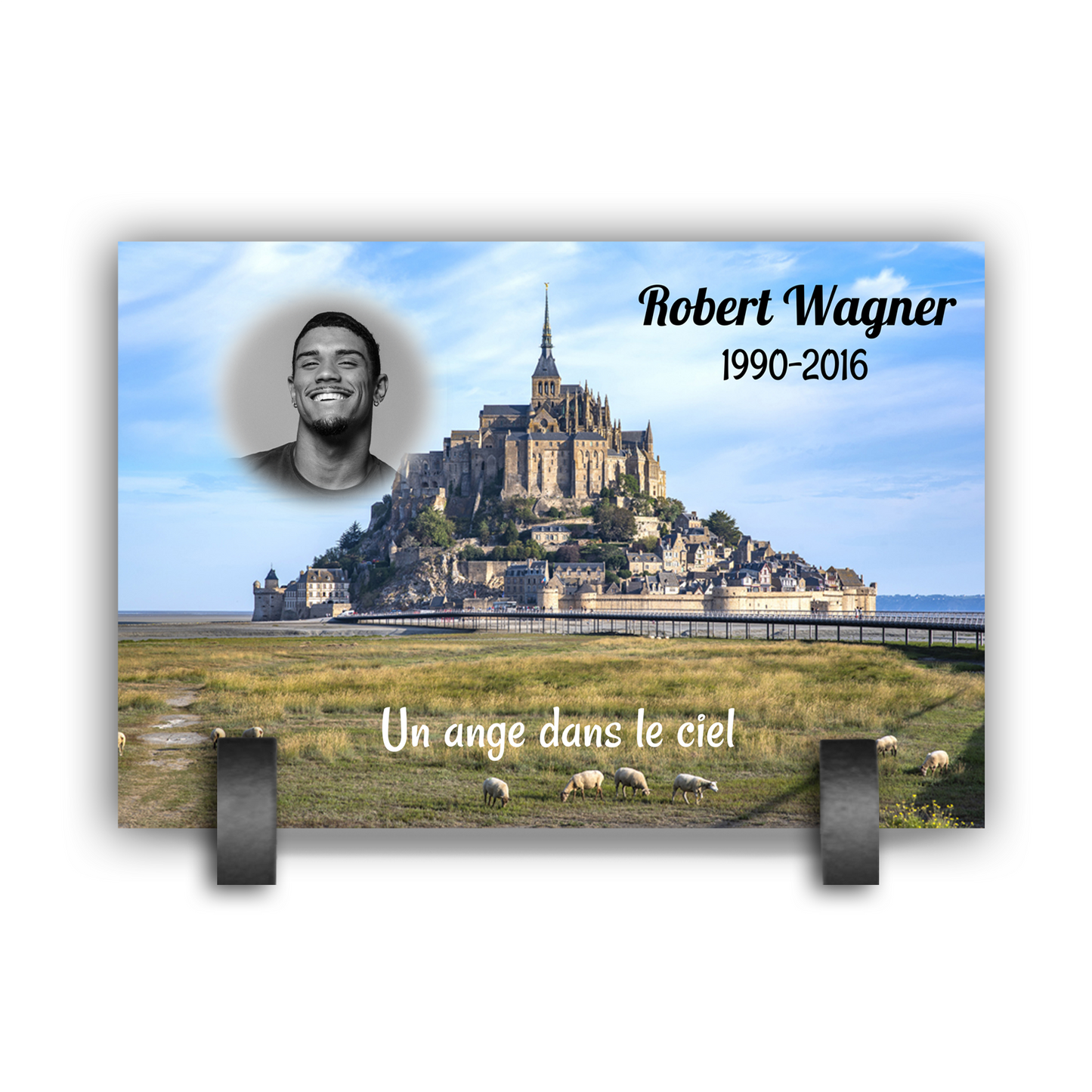 Plaque Funéraire Mont St Michel