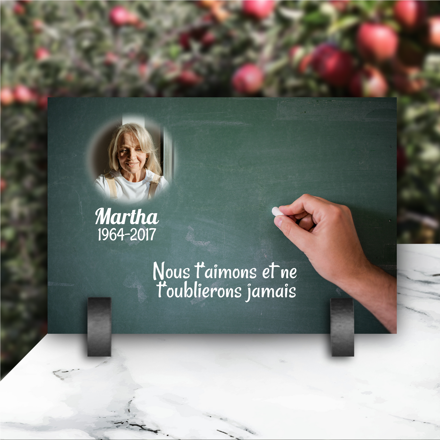 Plaque Funéraire Enseignant