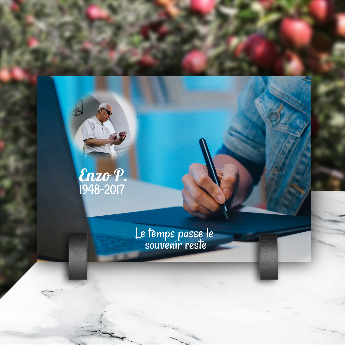 Plaque Funéraire Designer Graphique