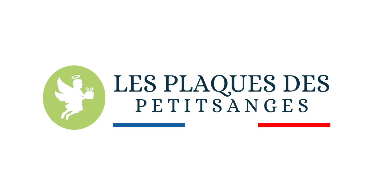 Plaque funéraire personnalisée Moderne à partir 29€
– LesPlaquesDesPetitsAnges