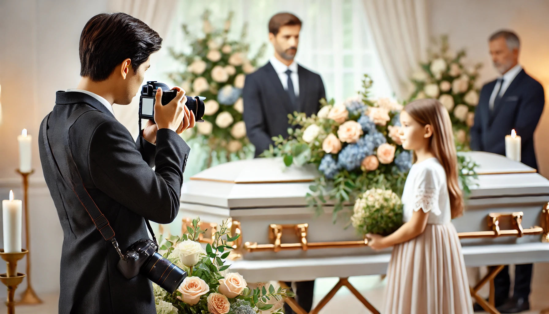 Le rôle du photographe professionnel dans le domaine funéraire : capturer et honorer des souvenirs