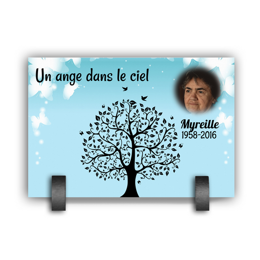 Plaque Funéraire Arbre Généalogique