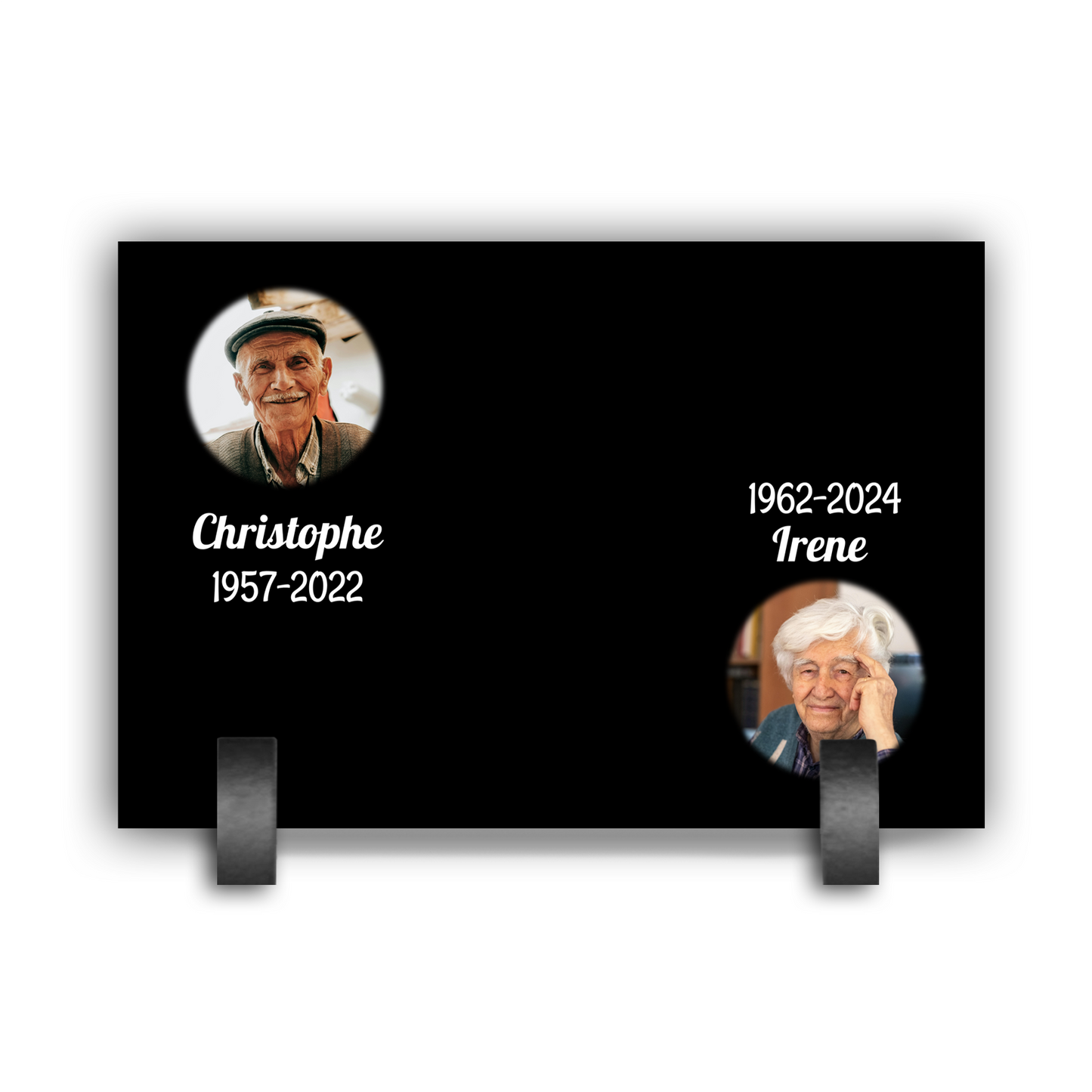Plaque Funéraire Souvenir Éternel