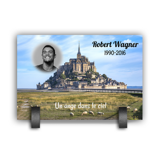 Plaque Funéraire Mont St Michel