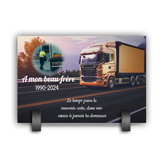 Plaque Funéraire Routier