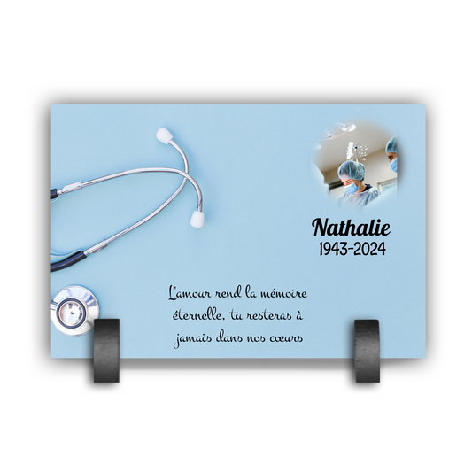 Plaque Funéraire Médecin