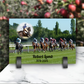 Plaque Funéraire Course Hippique