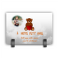 Plaque Funéraire Enfant & Nounours