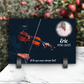 Plaque Funéraire Violoniste
