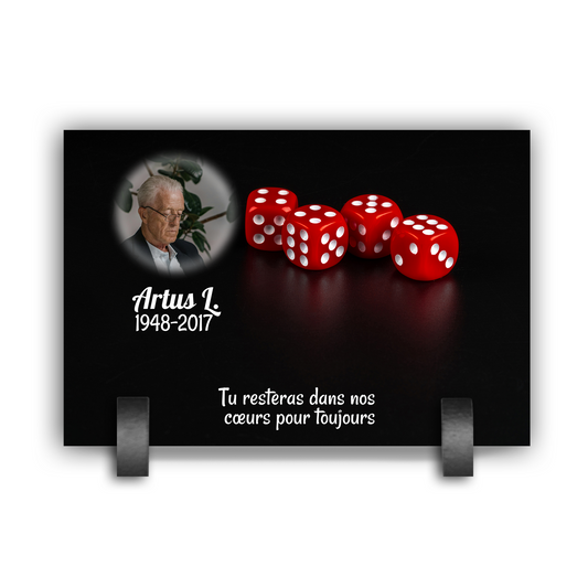 Plaque Funéraire Craps