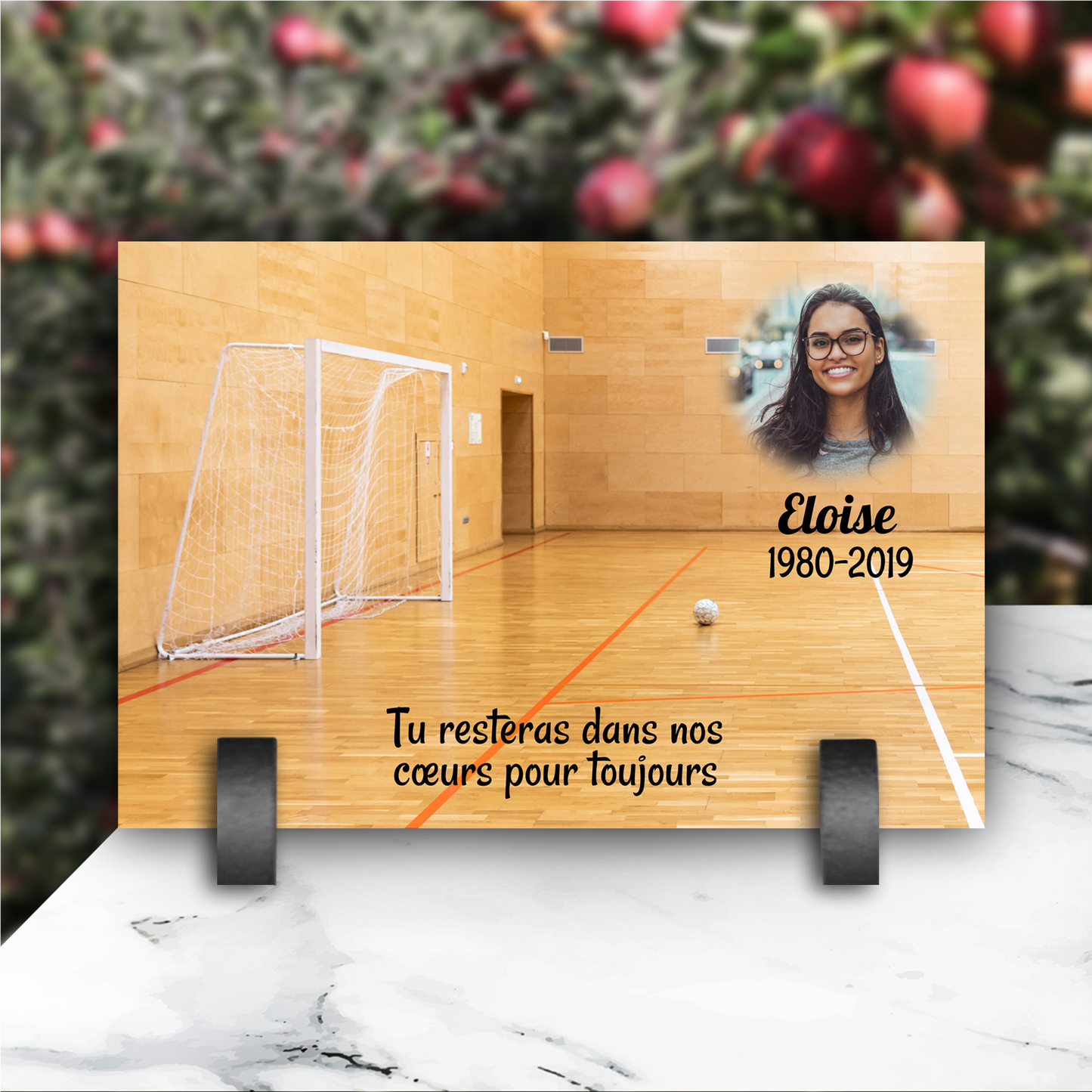 Plaque Funéraire Handball