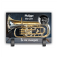 Plaque Funéraire Euphonium