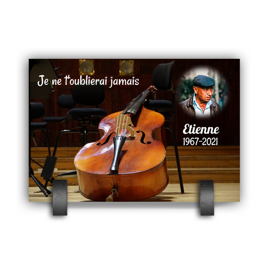 Plaque Funéraire Contre Basse