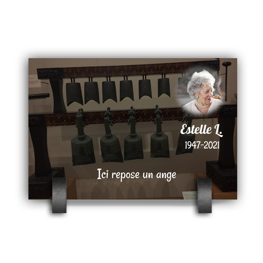 Plaque Funéraire Cloche