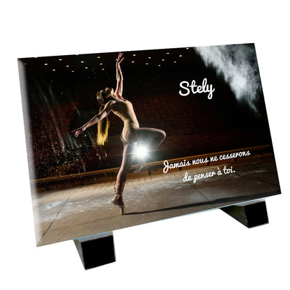 Plaque Funéraire Danseuse de Ballet