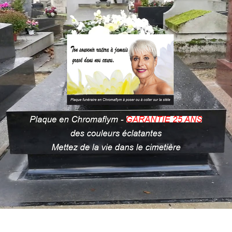 Plaque funéraire Pour ma Maman