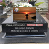 Plaque funéraire modèle 3 pêcheur | lesplaquesdespetitsanges.com